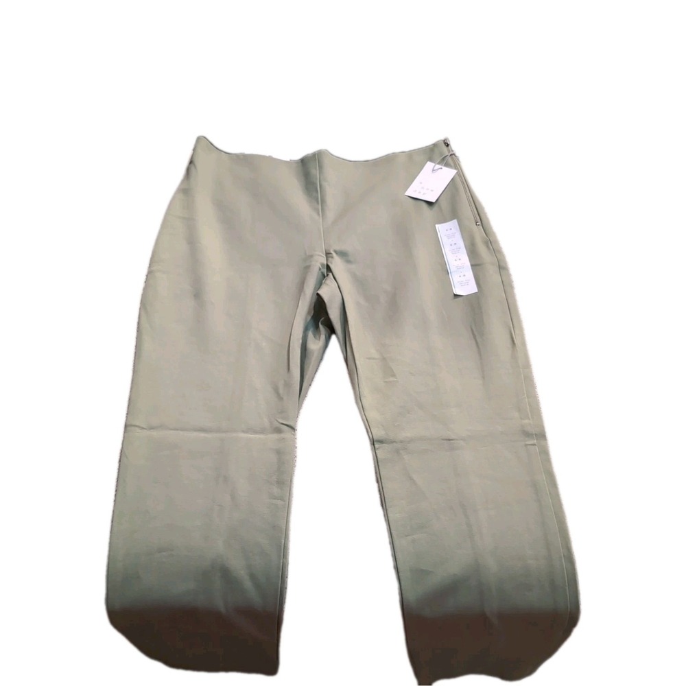 NWT A New Day Womens Size 6 High-Rise Slim Fit Bi-Stretch Ankle Pants Olive